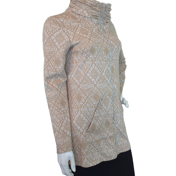 Tonia DeBellis Full Zip Cowl Neck Sweater Jacket - Picture 5 of 16